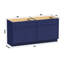 Base de meuble-lavabo double 66 po seulement-106891044