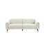 Causeuse à accoudoirs arrondis en velours 75,5 po Cutshall-858027168