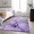 Premium Machine Washable Cerrito AMF506 Purple Rug-103831529