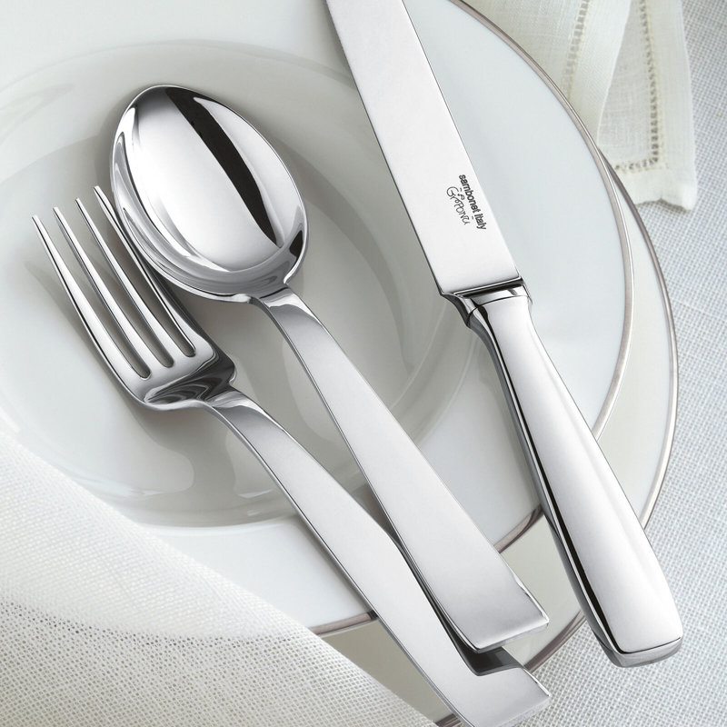 Gio Ponti Stainless Steel Serving Spoon