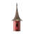 Klem Oversized Pagoda with Bronze Roof Metal Decorative Outdoor Garden Birdhouse-282789151