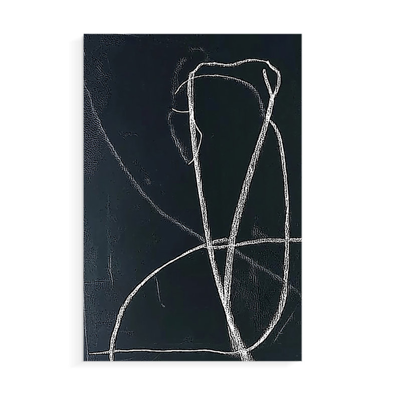 Série ABSTRACT DCXIV - Impression sur toile seulement - NON CADRE, H 48 po x l 32 po