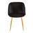 Terrance 18.5'' H Velvet Upholstered Parsons Chair-2019242874-2019242821