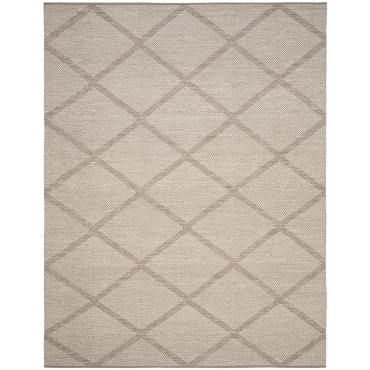 Abberton Hand Woven Cotton Geometric Rug