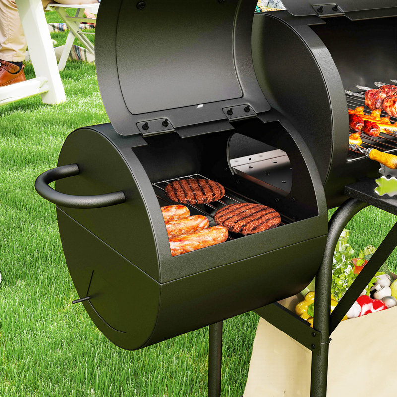Outsunny 109cm W Charcoal Grill