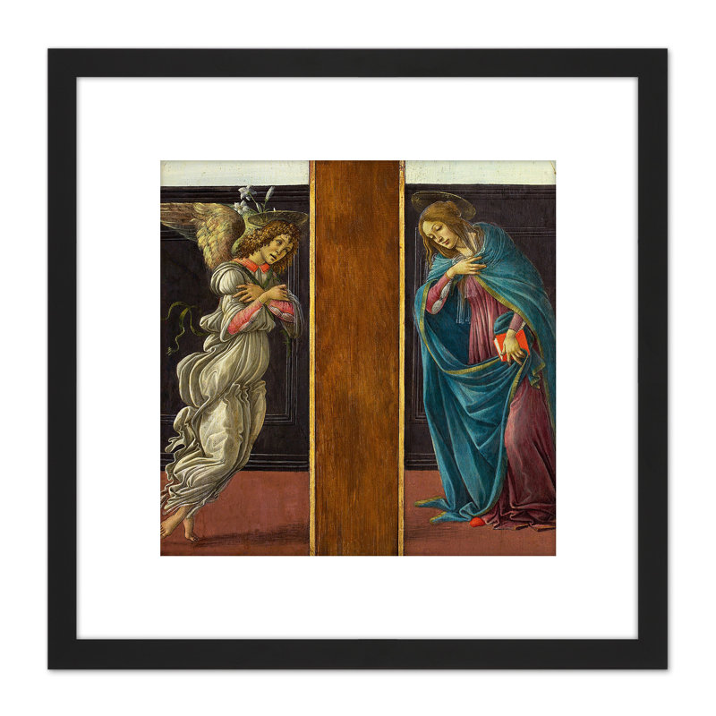 Annunciation by Botticelli Sandro Di Mariano Filipepi - Single Picture Frame Print