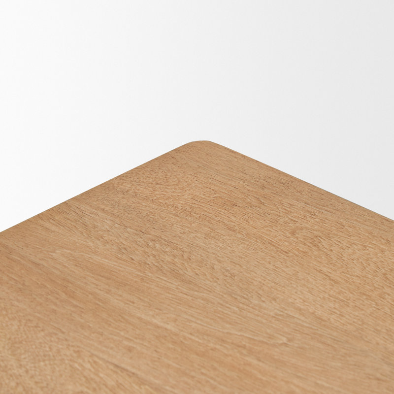 Table d'appoint Joaquin, Bois naturel