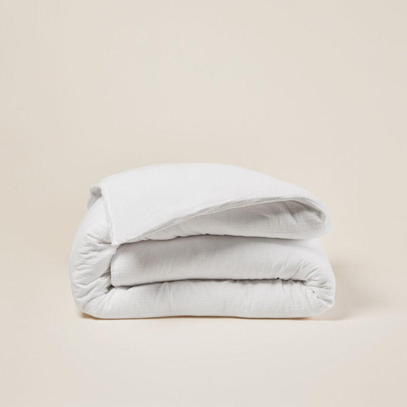 Solid Colour Duvet Cover, 220 x 240 cm, White