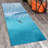 Soft Pile Printed Rug with Vibrant Floral Design for a Stylish Addition to Your Living Room or Bedroom Decor-836073027
