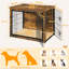 Dog Crate Furniture with 2 Doors-1564372195-1562182193
