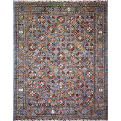 Transitional One-of-a-Kind Rectangle 8'1" X 9'10" Hand Knotted Area Rug