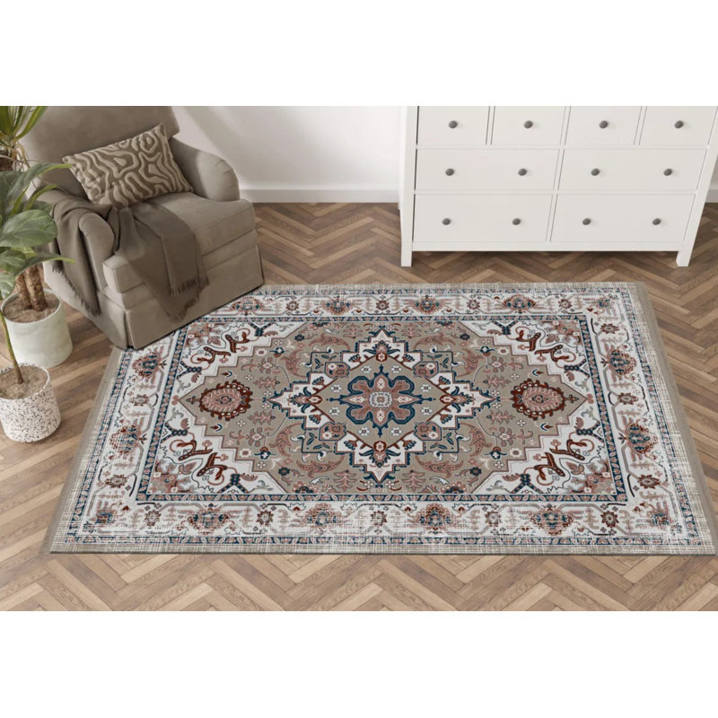 Tapis intérieur / extérieur Roylynn, Tapis de couloir 4 pi x 9 pi 11 po