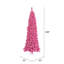 Flocked Pink Fir Artificial Fir Christmas Tree-576680504-559468740