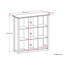 Bibliothèque à 9 cubes et unité de rangement - Brun roux-603888354