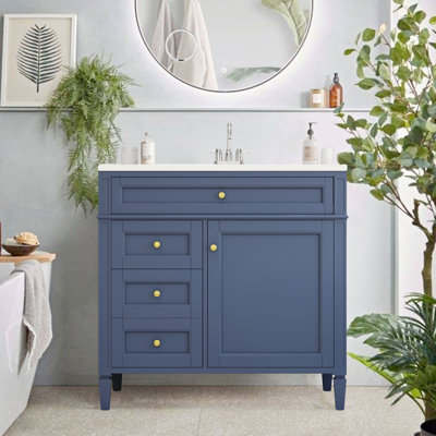 36 base de meuble-lavabo simple seulement
