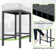 Triplehorn Backless Bar Stools Counter Stools with Upholstered Seat