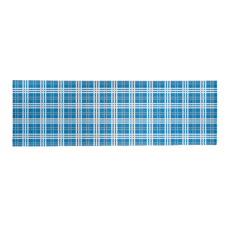 Plaid Indoor Rug, Runner 2'6" x 8'
