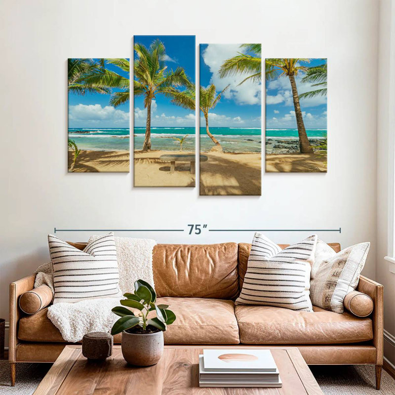 Banc Gillard Kuau Cove, H 42 po x l 68 po