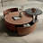 Retro style simple home coffee table-106814414