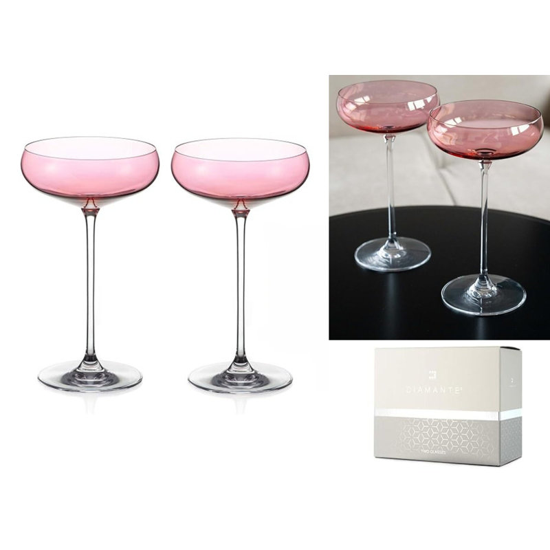 Crystal Saucers - Set of 2
