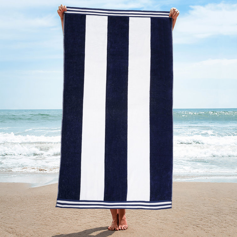 Kitchen Towels Beach Modern Classic Stripe Cotton Polyester New W