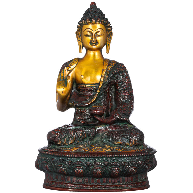 Bouddha tibétain bouddhiste prêchant le Bouddha