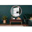 Huldar Glass Flat Wall Mirror