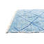Tapis bleu 5 x 8 Parra
