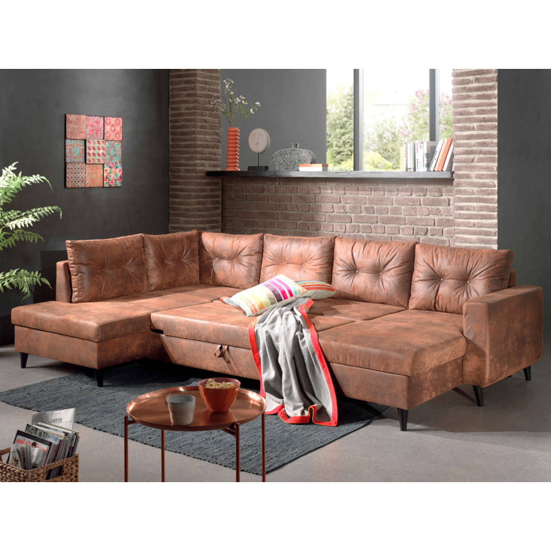 7 Seater Sofa Bed, Left Hand Facing