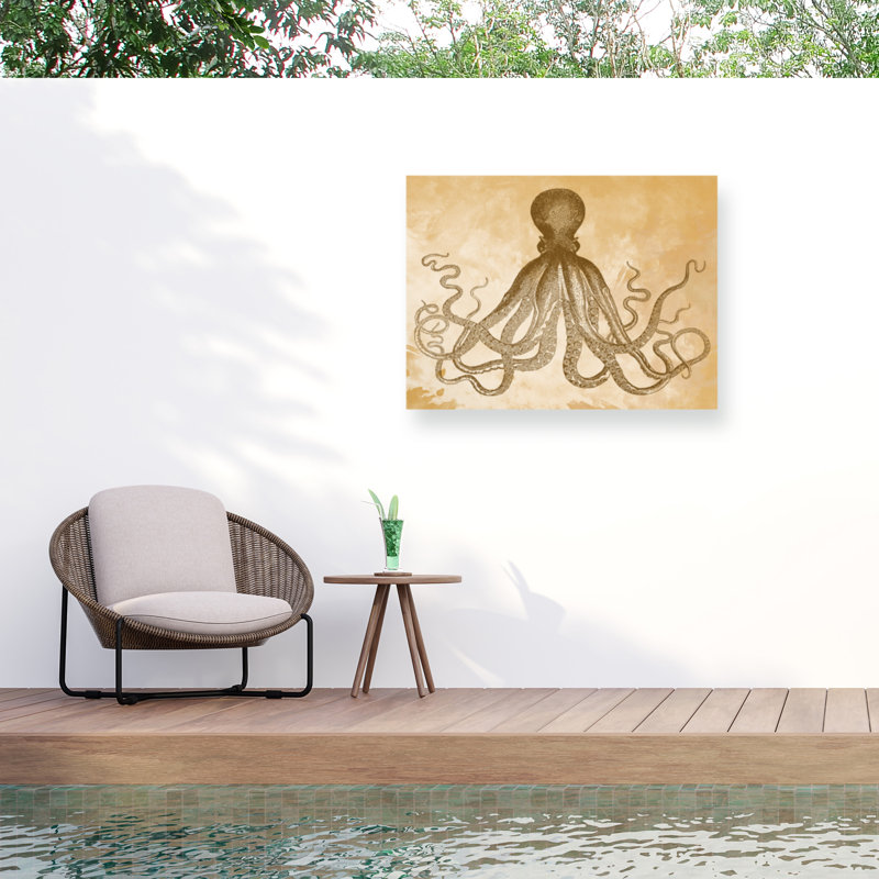 Toile d'extérieur Marcus Jules Octopus II, H 14 po x l 19 po