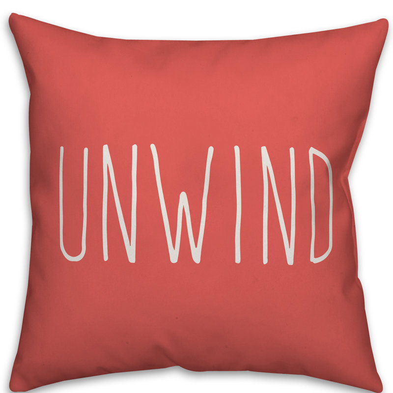  Housse et insert de coussin extérieur d'extérieur, 18" x 18", Corail