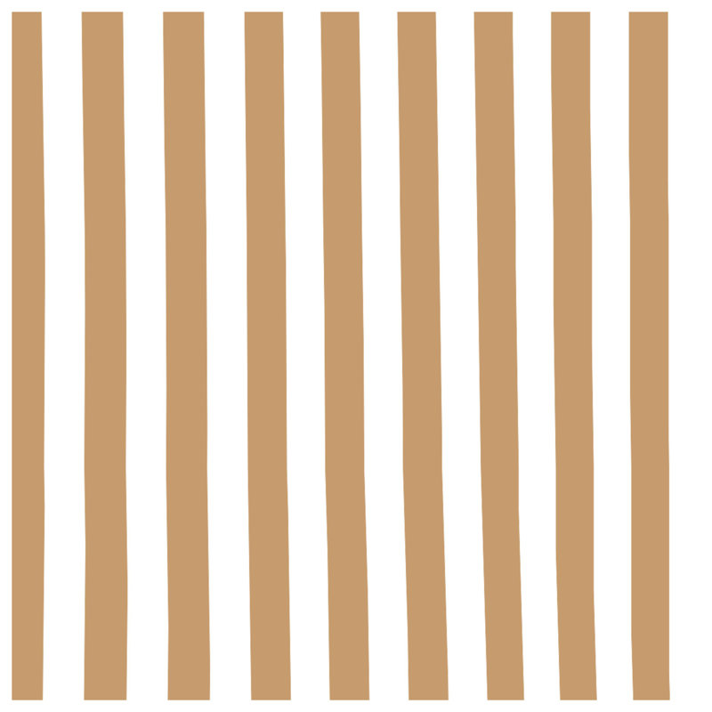 Beige Vertical Stripes Shower Curtains Extra Long, L 70 po x H 84 po