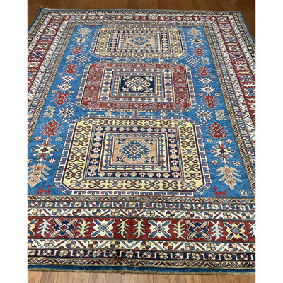 One-of-a-Kind 8' X 9'9" Wool Area Rug Blue