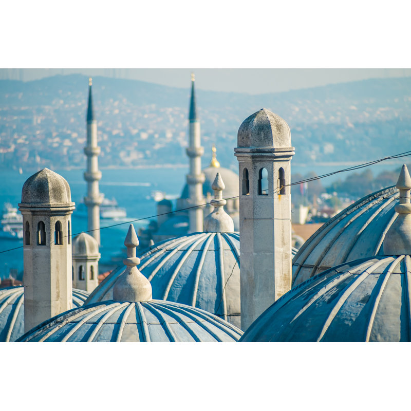Suleymaniye Mosque, Istanbul by Sabinoparente - Wrapped Canvas Print, 81cm H x 122cm W x 3.8cm D