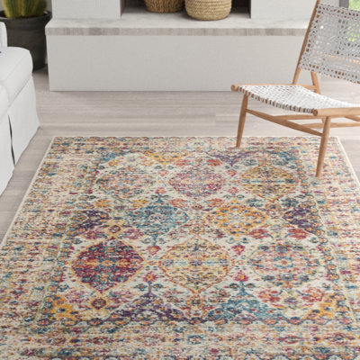 Gomez Oriental Area Rug