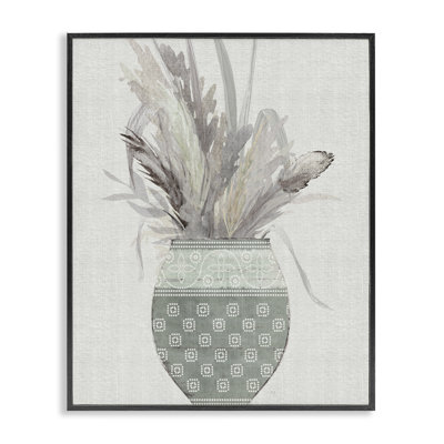 «Stupell Industries Natural Wheat Bouquet», estampe numérique encadrée par Susan Jill