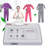 Upholstered Heated Massage Chair