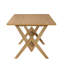  Table de salle à manger double en bois naturel 63 po 63 po, table de ferme de luxe rectangulaire, 6 pieds en bois massif contemporain