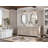 Axia 36''x24'' Metal Oval Pill-Shaped Wall Mirror for Bathroom, Living Room, Entryway-2117214097-2118949507