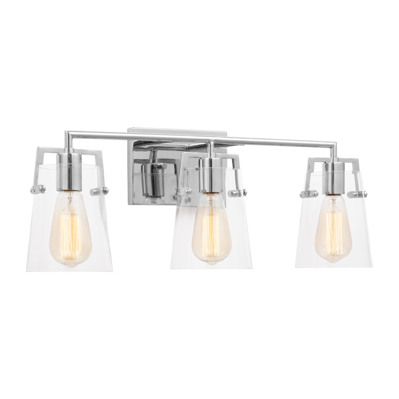 Crofton Vanity Light, Chrome, 3