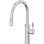 Davoli Pull-Down Kitchen Faucet with Button Sprayer - Low Arc Spout
