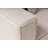 Elegant Corner Sofa with Pouffe, Sand Beige, 137.8 x 25.6 x 74.8 inches | 100% Hornbeam Frame, 100% Linen Upholstery, 32 DNS Foam for Comfort | Modern Design for Living Rooms, Durable Plastic Legs