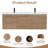 60" Wall Mounted Double Sink Bathroom Vanity with Resin Sink Top, Faucet, Farmhouse Bathroom Cabinet-1801952215
