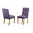 5 Piece Kitchen Table Set for 4 Includes a Rectangle Dining Room Table with Dropleaf and 4 Linen Fabric Parson Dining Chairs, Oak-1864517375-1864517374-1864517345
