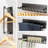 Magnetic Shelves 5-pack For Laundry Room & Kitchen Organization, Heavy Duty No Drill Refrigerator And Washing Machine Shelves With Spice Rack, Hanger Stacker And Utensil Hooks