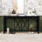 60-Inch Wood Console Table with Spacious Drawers, X-Leg Design-788878811