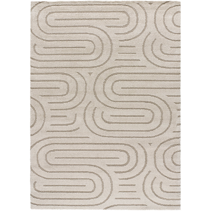 Hambly Geometric Area Rug, Rectangle 80 x 150cm