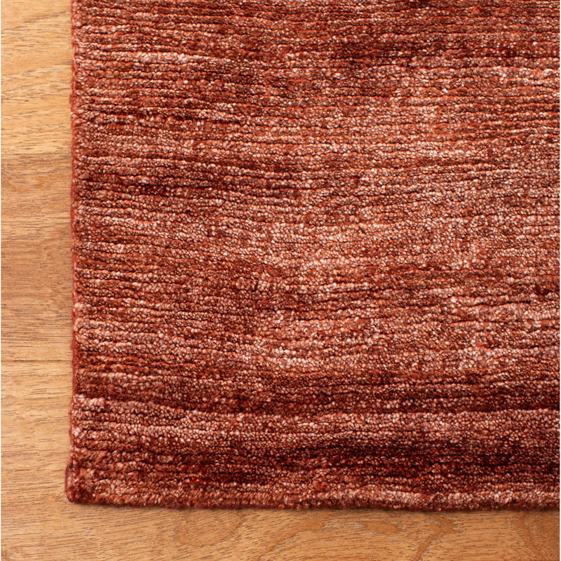 Ralph Lauren Fairfax Viscose, Cotton Solid Color Rug, Rectangle 4' x 6'