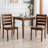 Aindriu Rustic Solid Wood Ladder-Back Dining Chairs-1536611679