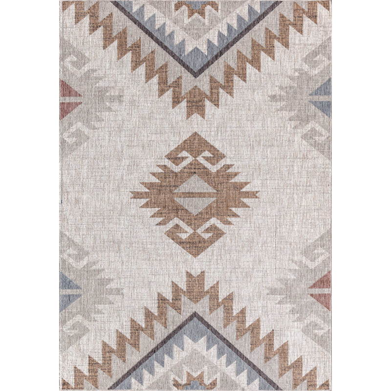 Tapis beige Celestia, Rectangle 2 pi 6 po x 4 pi